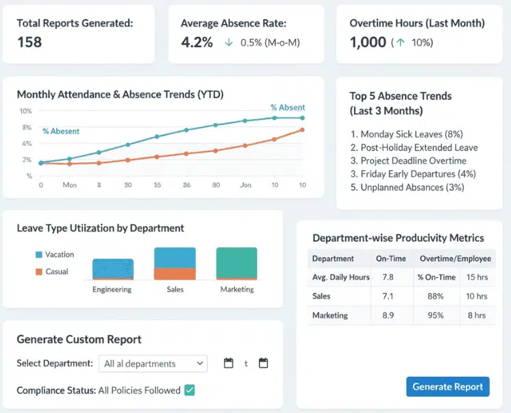 Advanced Analytics & Reports