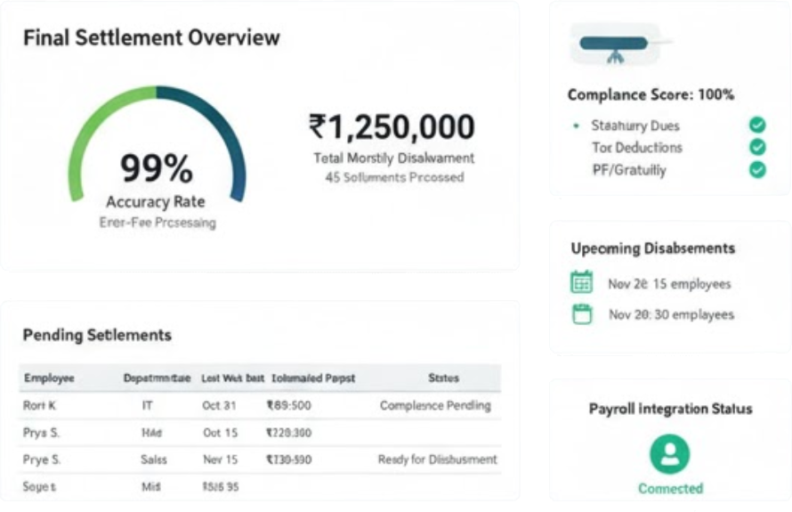 Payroll & Final Settlement