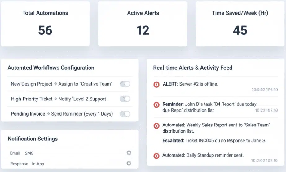 Smart Automation & Alerts